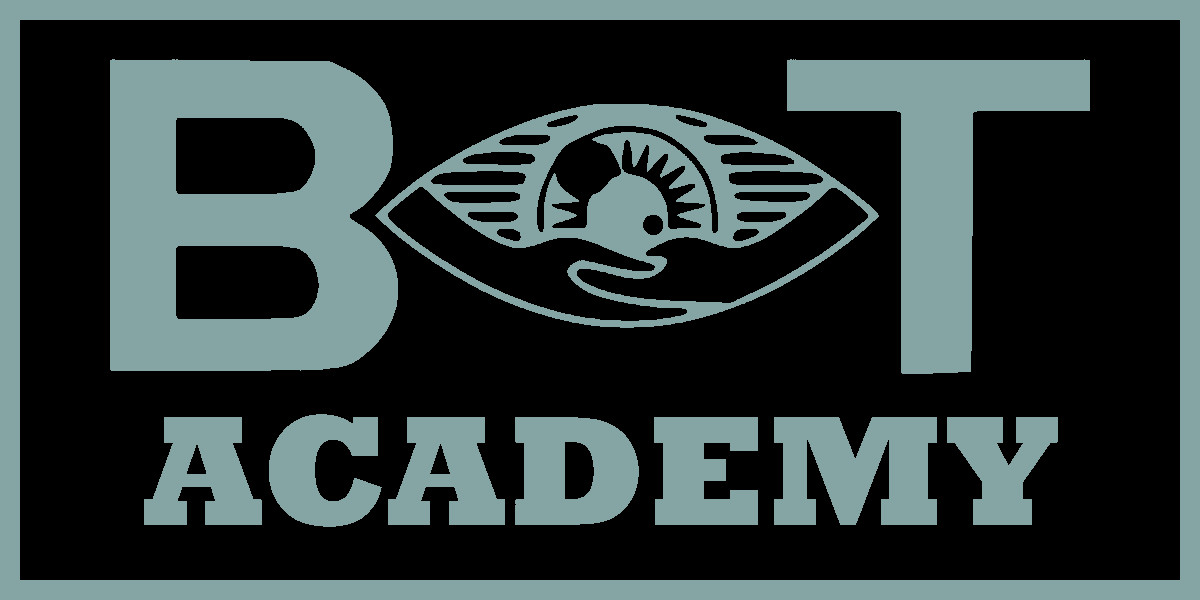BIT Academy logo: The BIT logo with B, a stylized eye, and T in washed-out aqua on a black background. A washed-out aqua border surrounds the image.