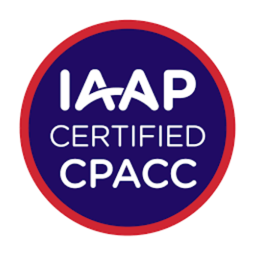 IAAP CPACC badge 
