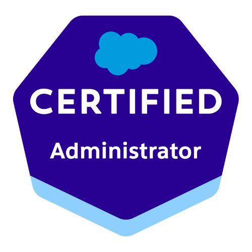 Salesforce Certified Admin Badge